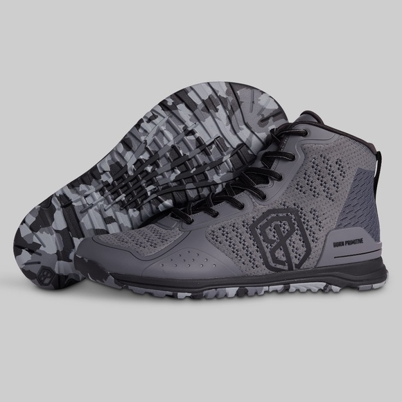Born Primitive Men's Savage 1 High Top (Gunmetal/Black) Size 1414